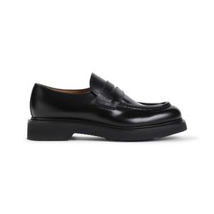 Churchs Calf Leather Loafers With Durable Rubber Soles And Design - NWT
